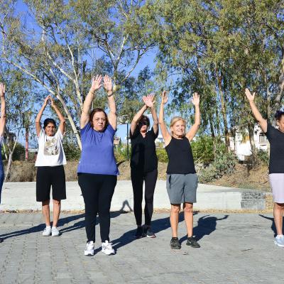 65 Yaş Üzeri Bireyler İçin Sabah Egzersizleri Başladı!